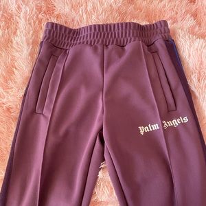 NWT Palm Angels purple track pants